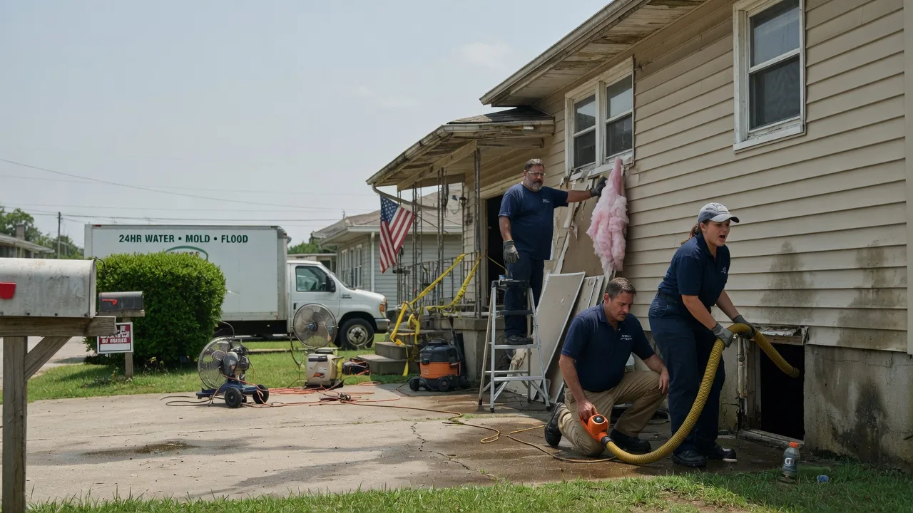 Water Damage Repair in Wellington, KS near me
